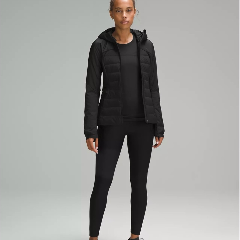 LULULEMON DOWN FOR IT ALL JACKET NEW WITH TAGS Size 12 BLACK